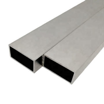 Tubo de tubo de aluminio rectangular anodizado de tubo de aluminio